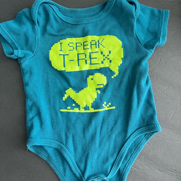 Monkey Bars Baby Boys Short Sleeve One Piece Bodysuit Set of 7 Size 18 months - Picture 7 of 12